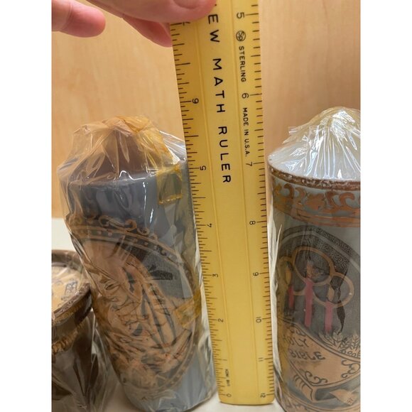 Vintage 1978 JASCO Mary & BABY JESUS & BIBLE Candle, Holder & Candle Snuffer NEW - Picture 10 of 12